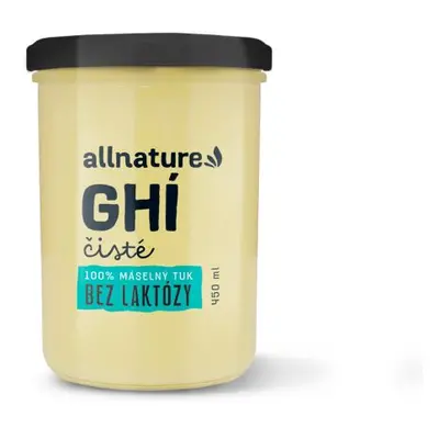 Allnature Ghí - 100% máselný tuk ml