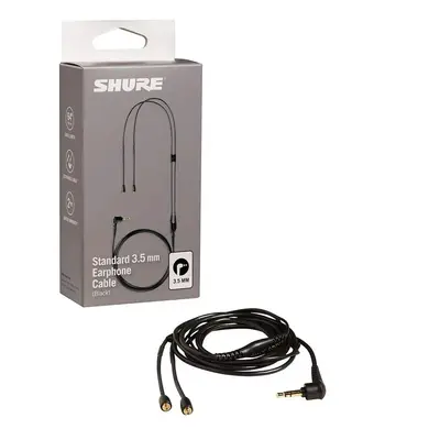 Shure EAC64 - náhradní kabel pro sluchátka Shure Barva: Černá